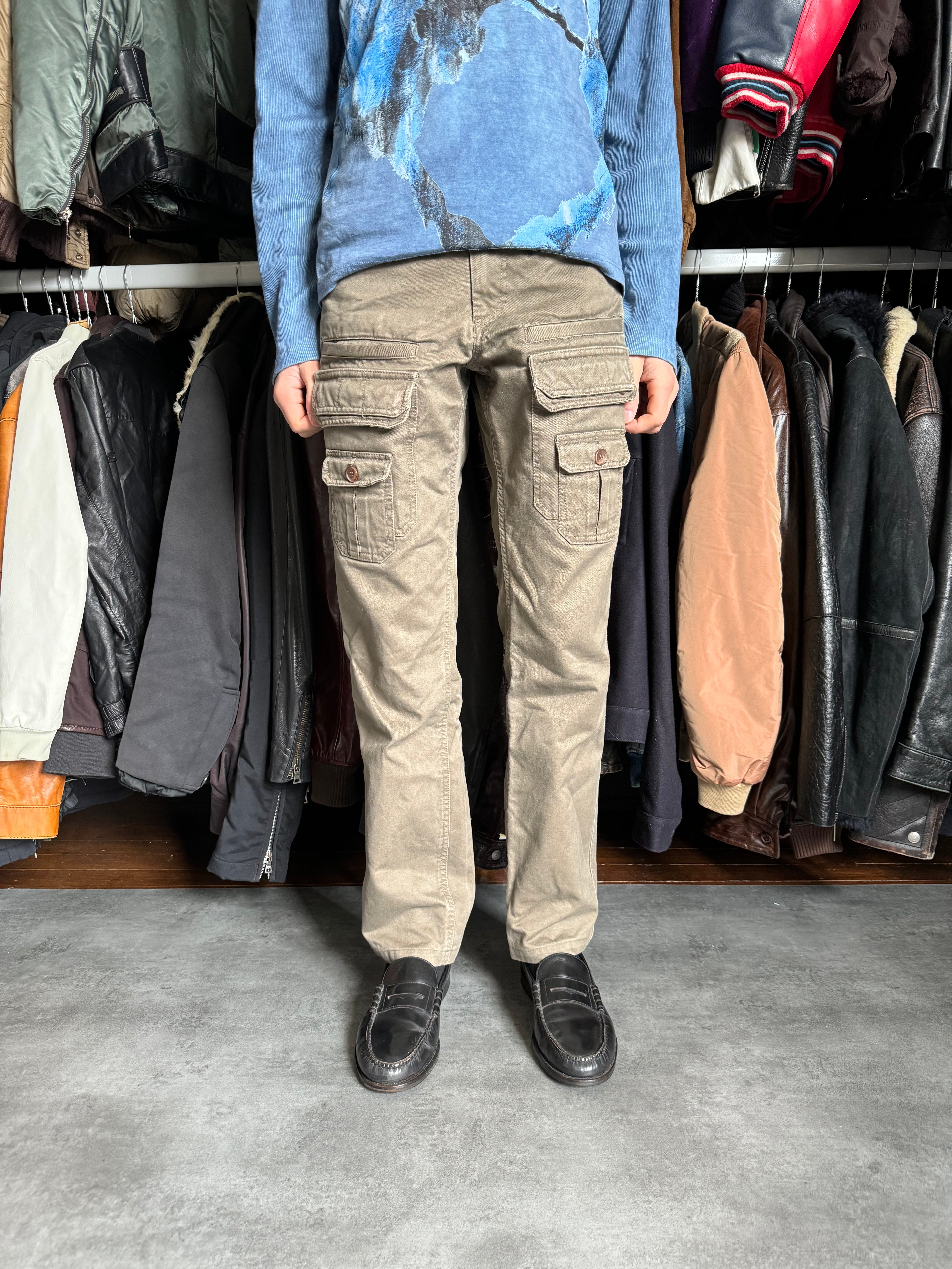 SS2008 Dolce & Gabbana Military Frontal Cargo Pants (S) - 3