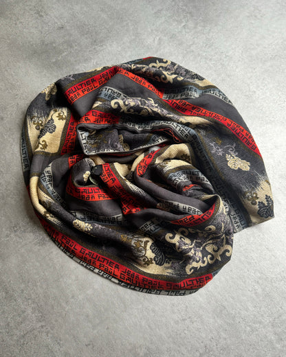 2000s Jean Paul Gaultier Traditional Asian Headscarf  (OS) - 3