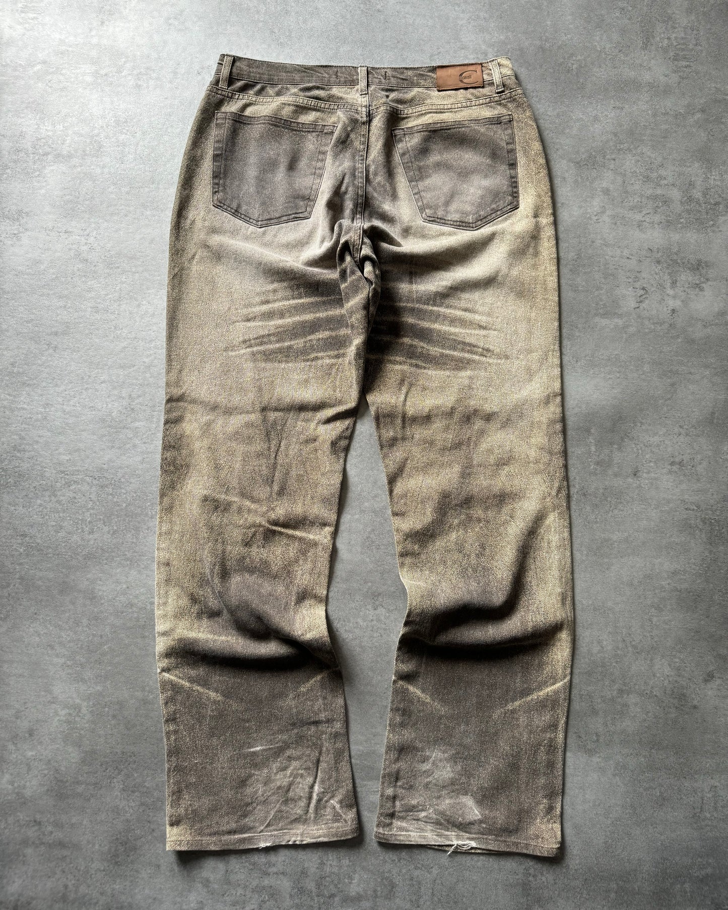 SS2004 Cavalli Faded Brown Sand Desert Pants (XL) - 9