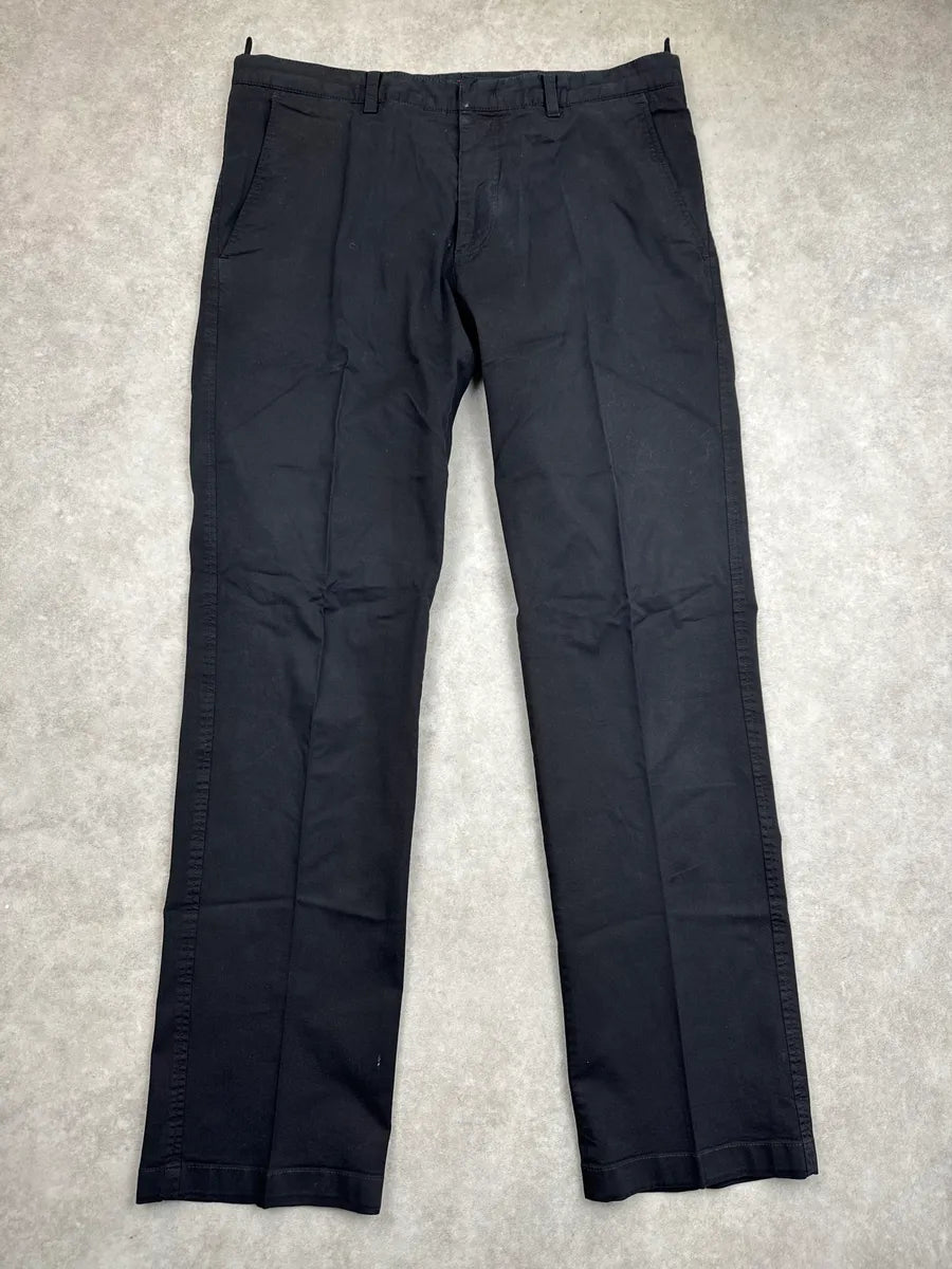 AW2007 Prada Black Chino Pants JpOowdsR 3