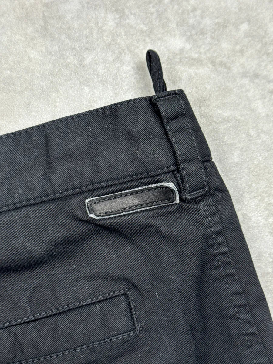 AW2007 Prada Black Chino Pants JpOowdsR 9