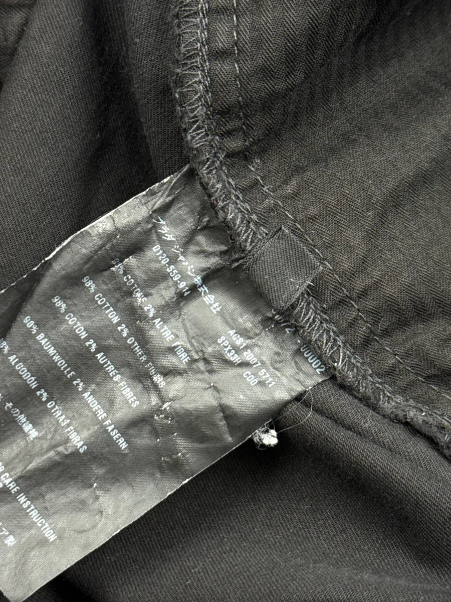 AW2007 Prada Black Chino Pants JpOowdsR 11