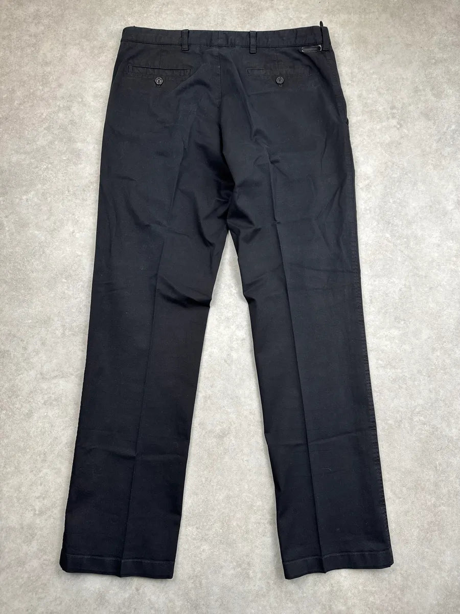 AW2007 Prada Black Chino Pants JpOowdsR 5