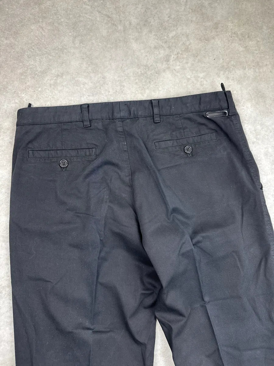 AW2007 Prada Black Chino Pants JpOowdsR 8