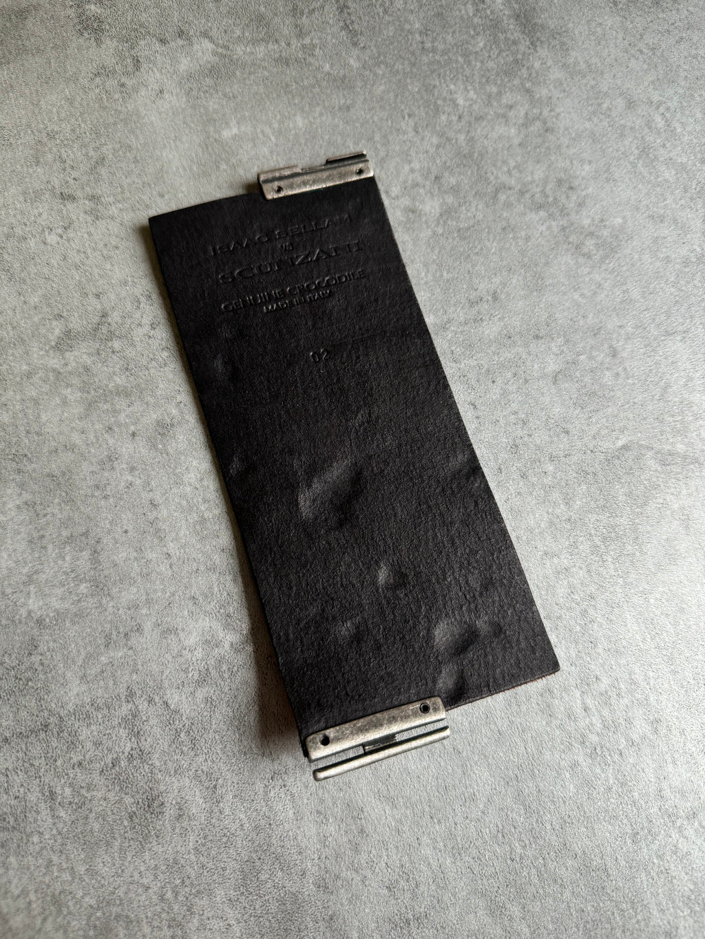 Isaac Sellam x Scunzani Genuine Red Crocodile Avant-Garde Astro Bracelet (OS) - 9