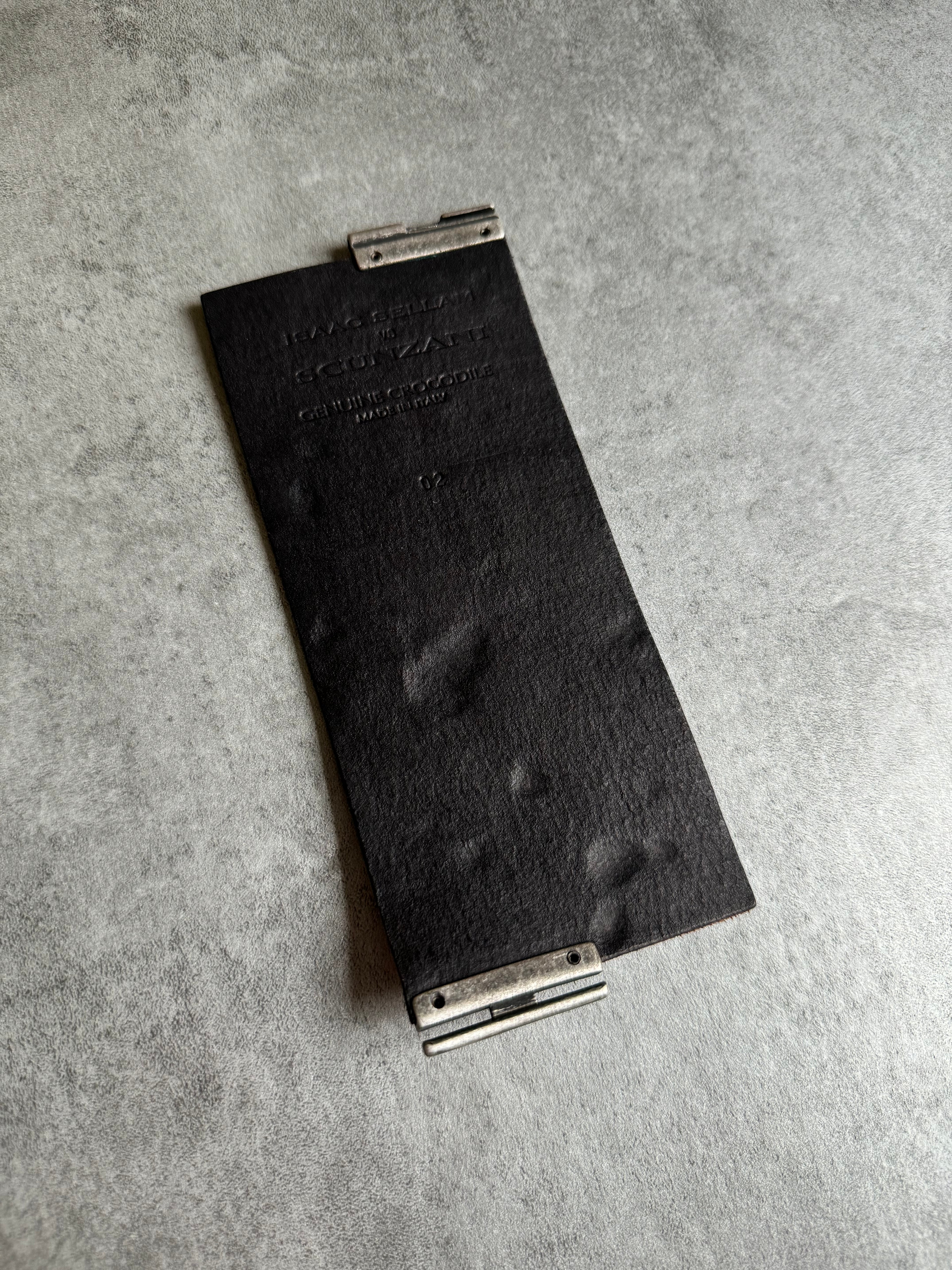 Isaac Sellam x Scunzani Genuine Red Crocodile Avant-Garde Astro Bracelet (OS) - 9