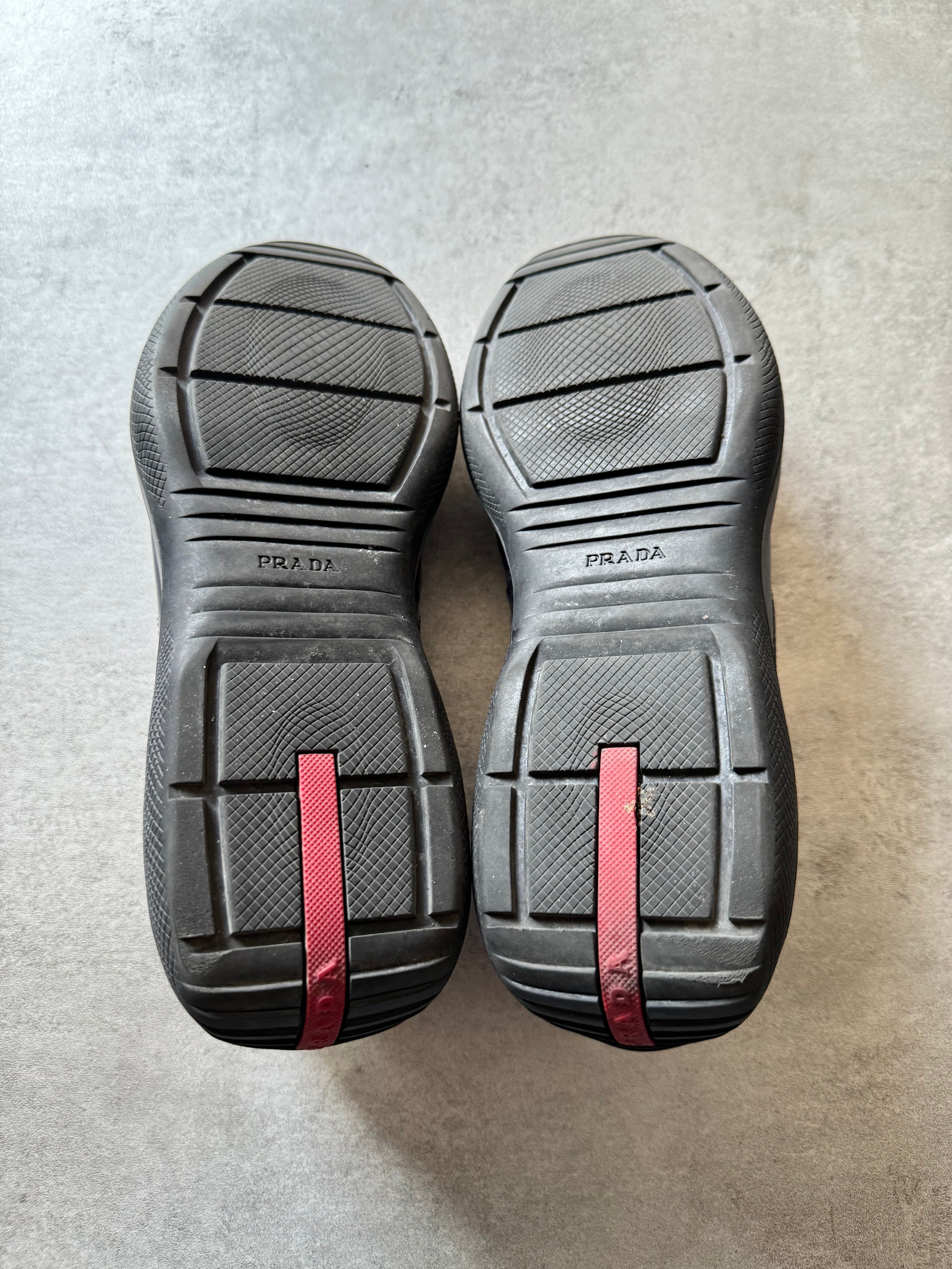 Prada America's Cup Satin Purple Shoes (44,5) - 6