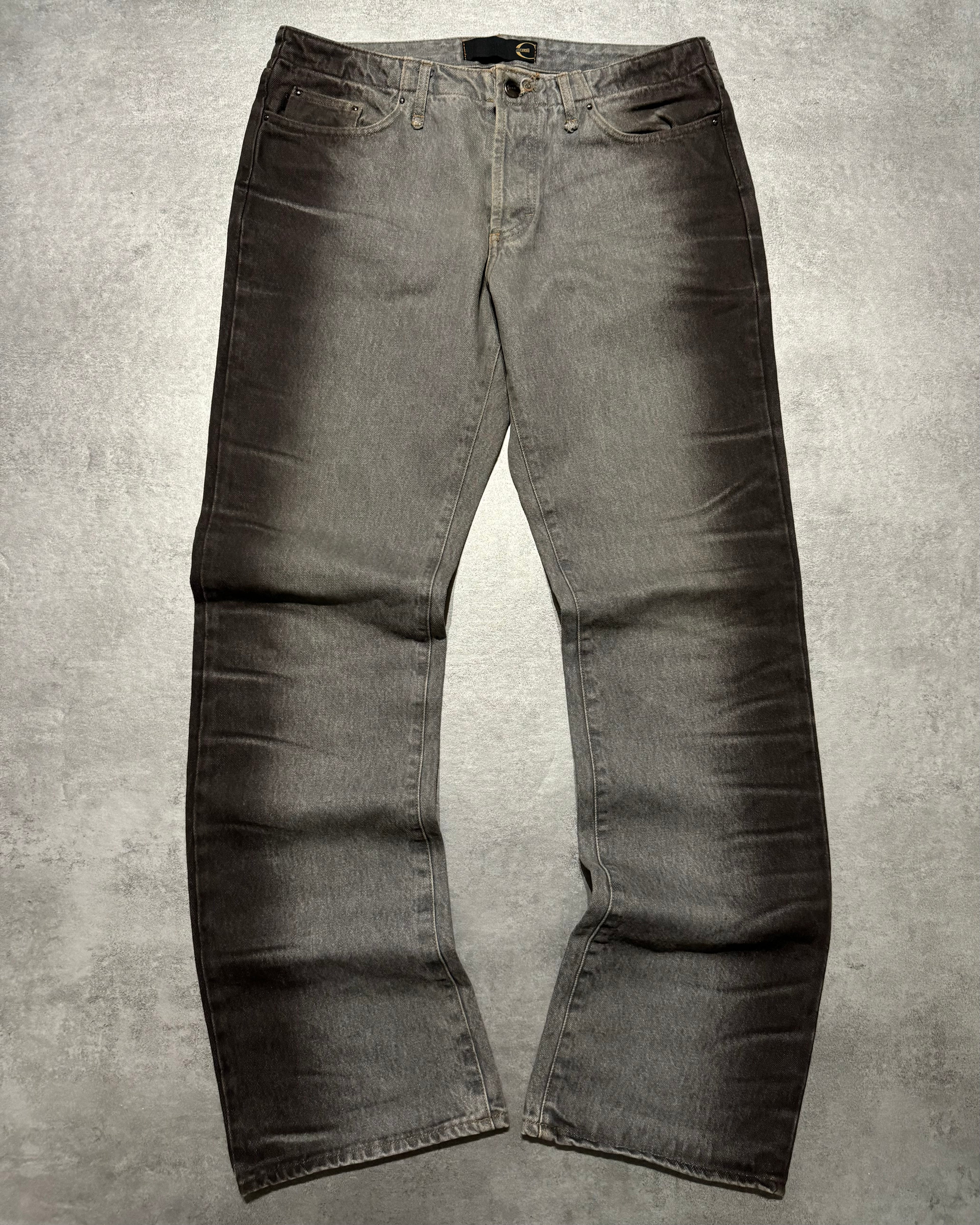SS2006 Cavalli Faded Grey Desert Mirage Pants (M/L) - 3