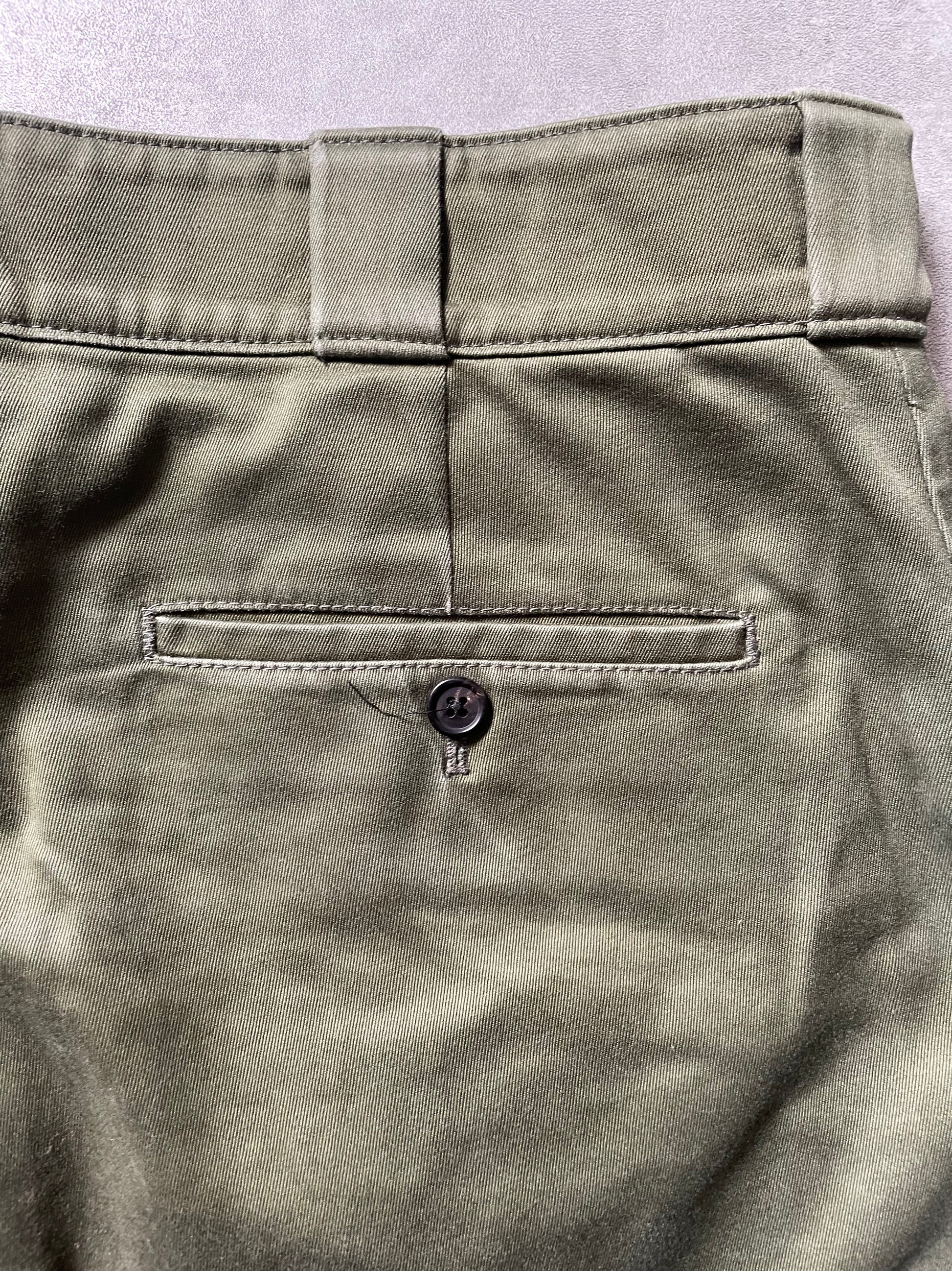 SS2019 Prada Olive Relaxed Ample Shorts (L) - 6