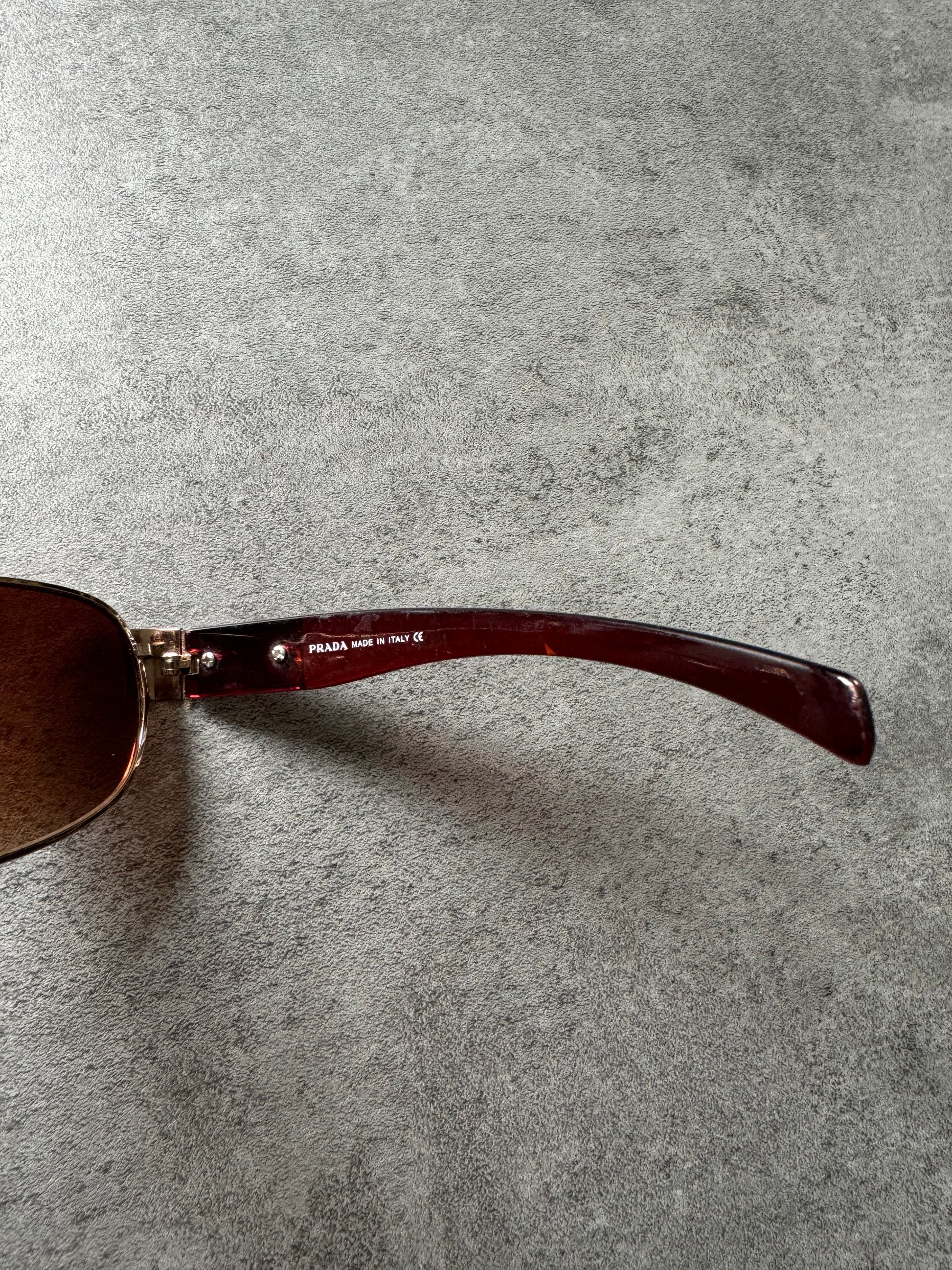 2000s Prada Aviator Sunglasses (OS) - 5