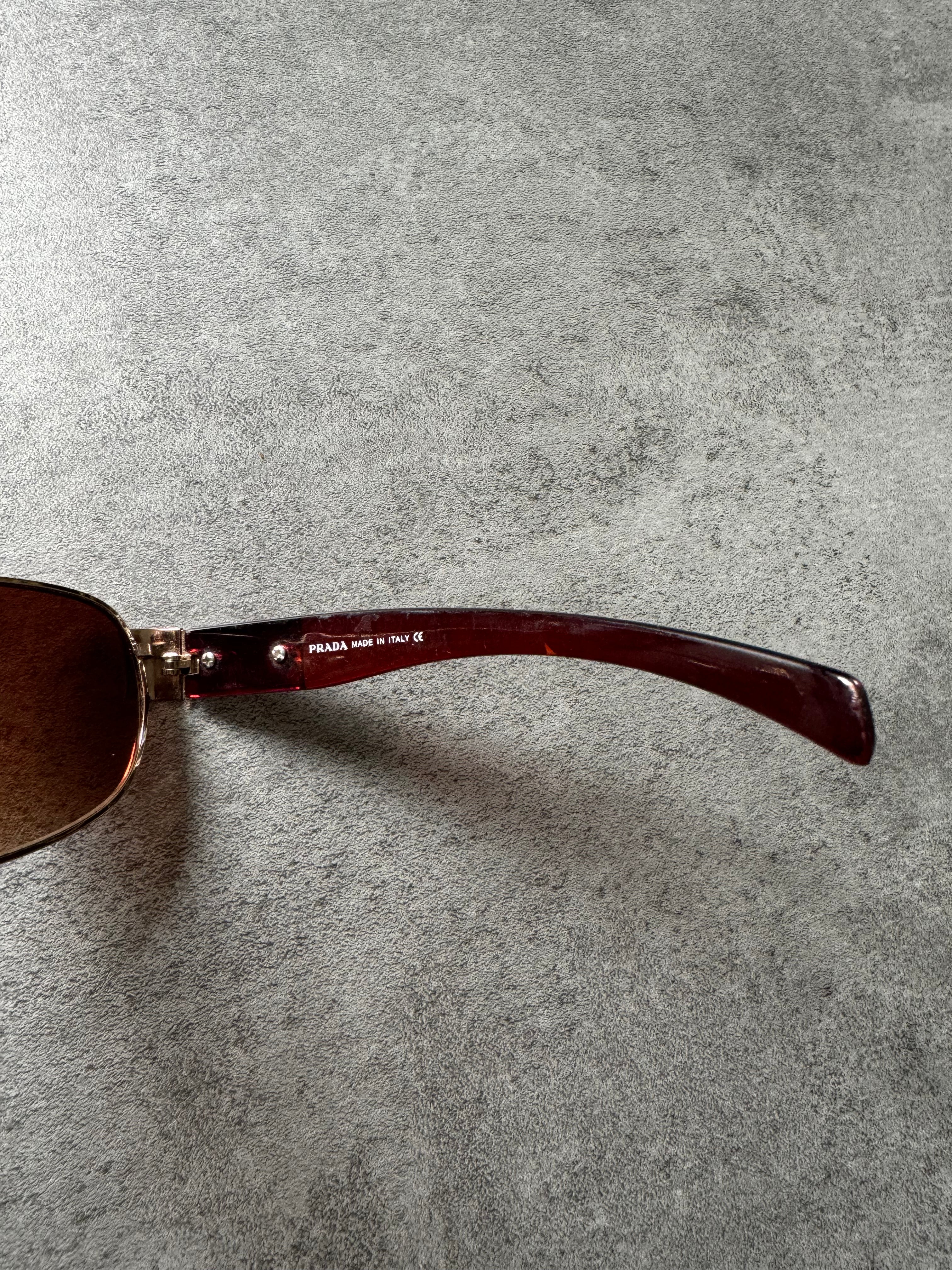 2000s Prada Aviator Sunglasses (OS) - 5