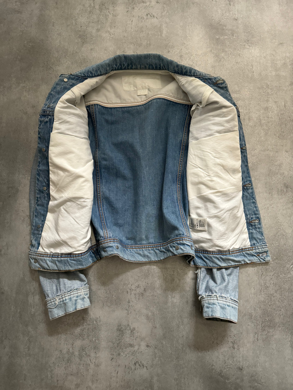SS2005 Maison Margiela x H&M Reversed Denim Jacket Re-Edition (S) - 3