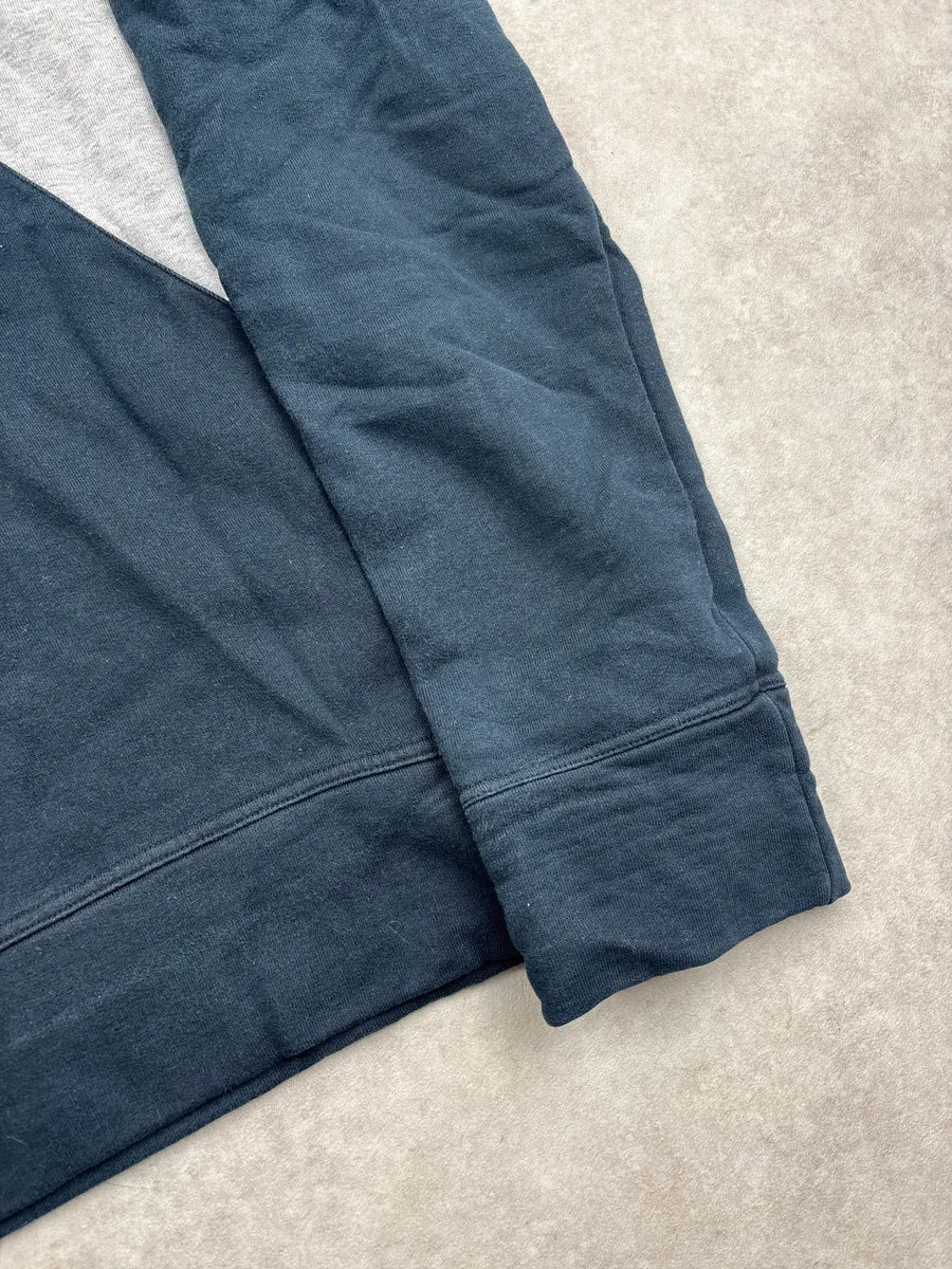 AW2009 Dior Homme Navy & Grey Diagonal Hoodie by Kris Van Assche KilbCZfE 6