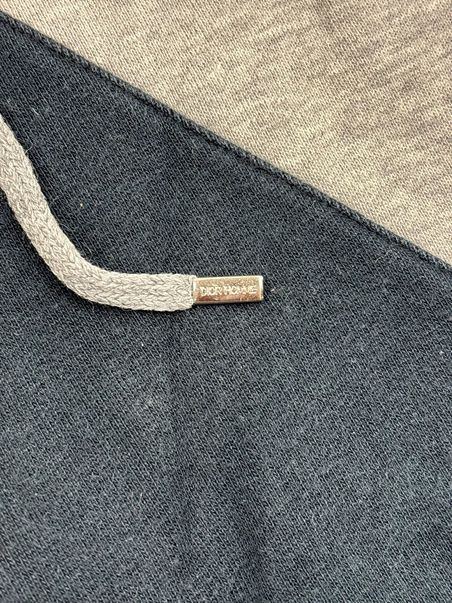 AW2009 Dior Homme Navy & Grey Diagonal Hoodie by Kris Van Assche KilbCZfE 7