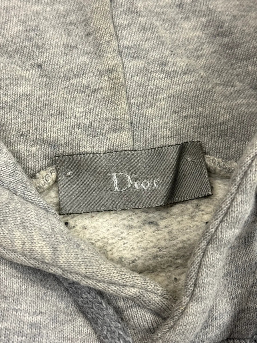 AW2009 Dior Homme Navy & Grey Diagonal Hoodie by Kris Van Assche KilbCZfE 8
