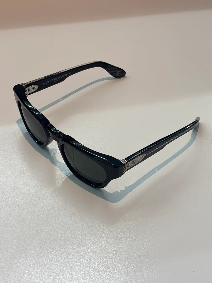 Chrome Hearts Black Acetate Midixathrill Logo Sunglasses KjxWUksN 6