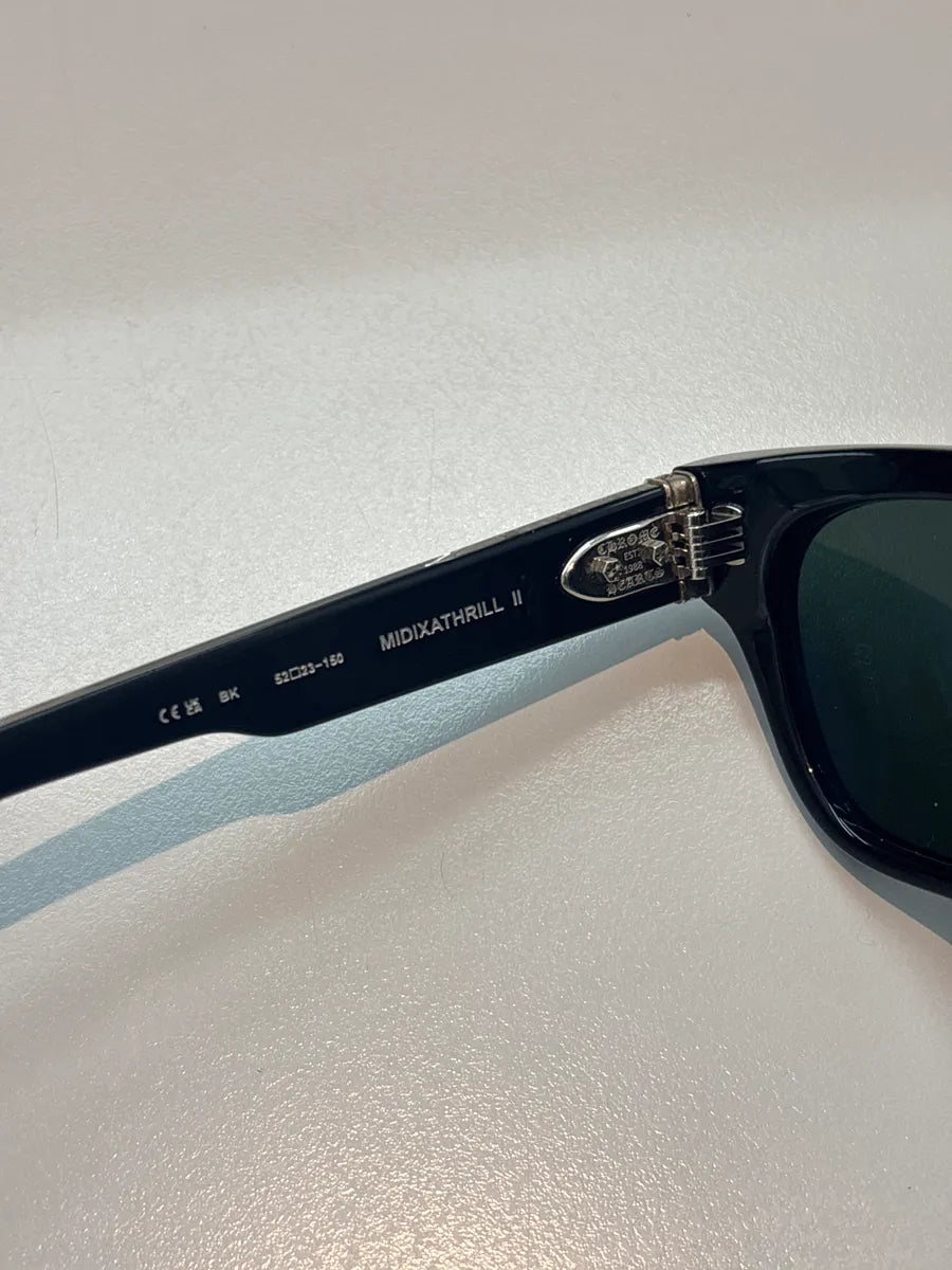 Chrome Hearts Black Acetate Midixathrill Logo Sunglasses KjxWUksN 11