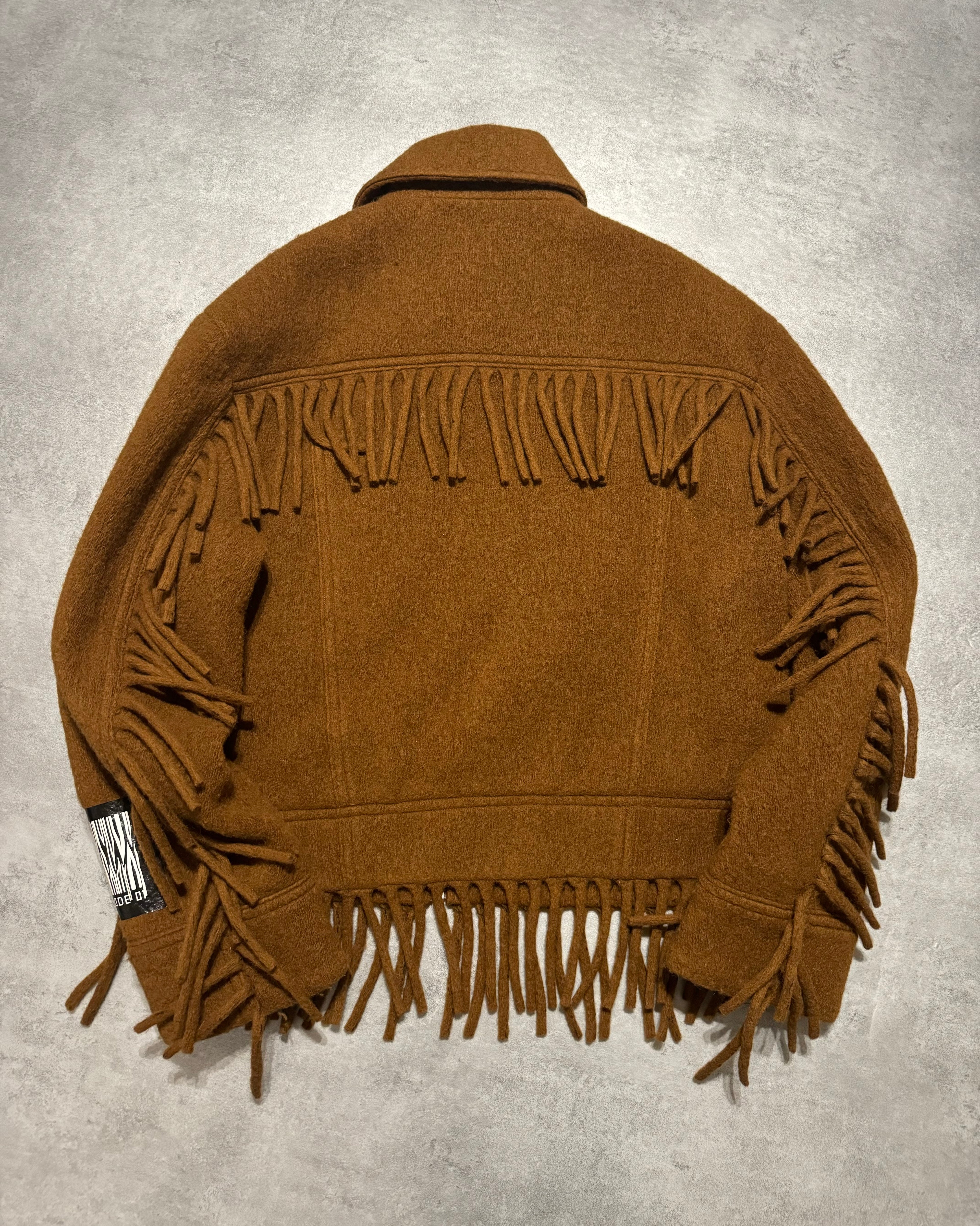 AW2021 Cavalli Cow-Boy Farwest Camel Coach Jacket (L) - 3