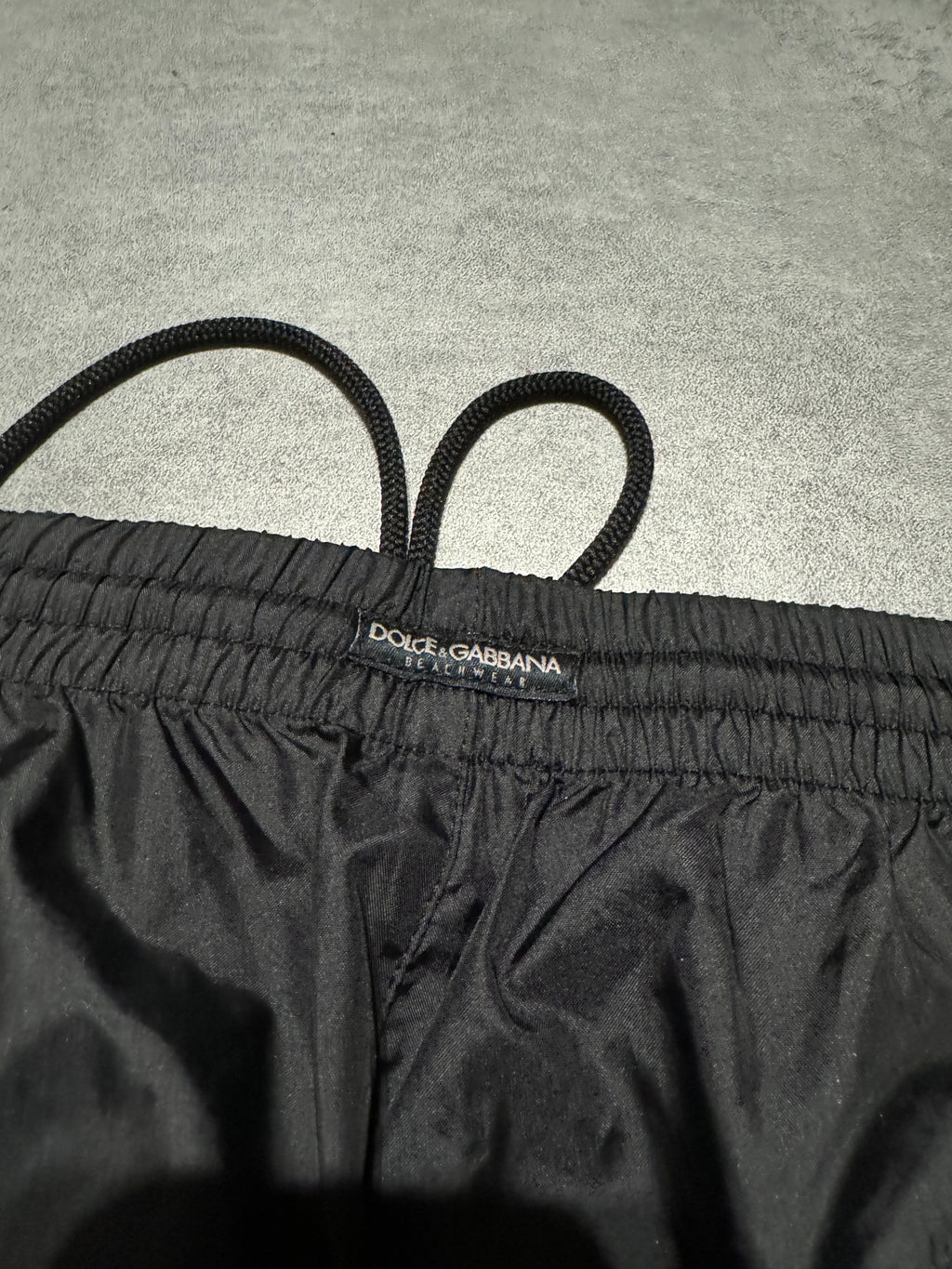 2000s Dolce & Gabbana Black Cozy Straight Jogging Pants (M) - 4