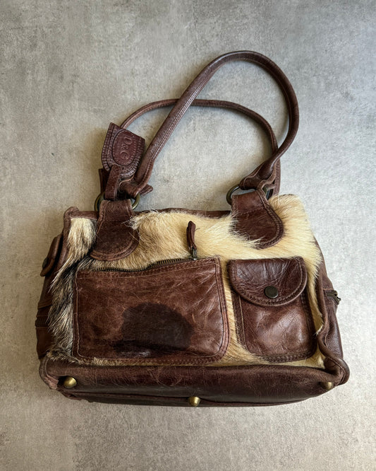 AW2006 Dolce & Gabbana Pony Hair Leather Bag (OS) - 1