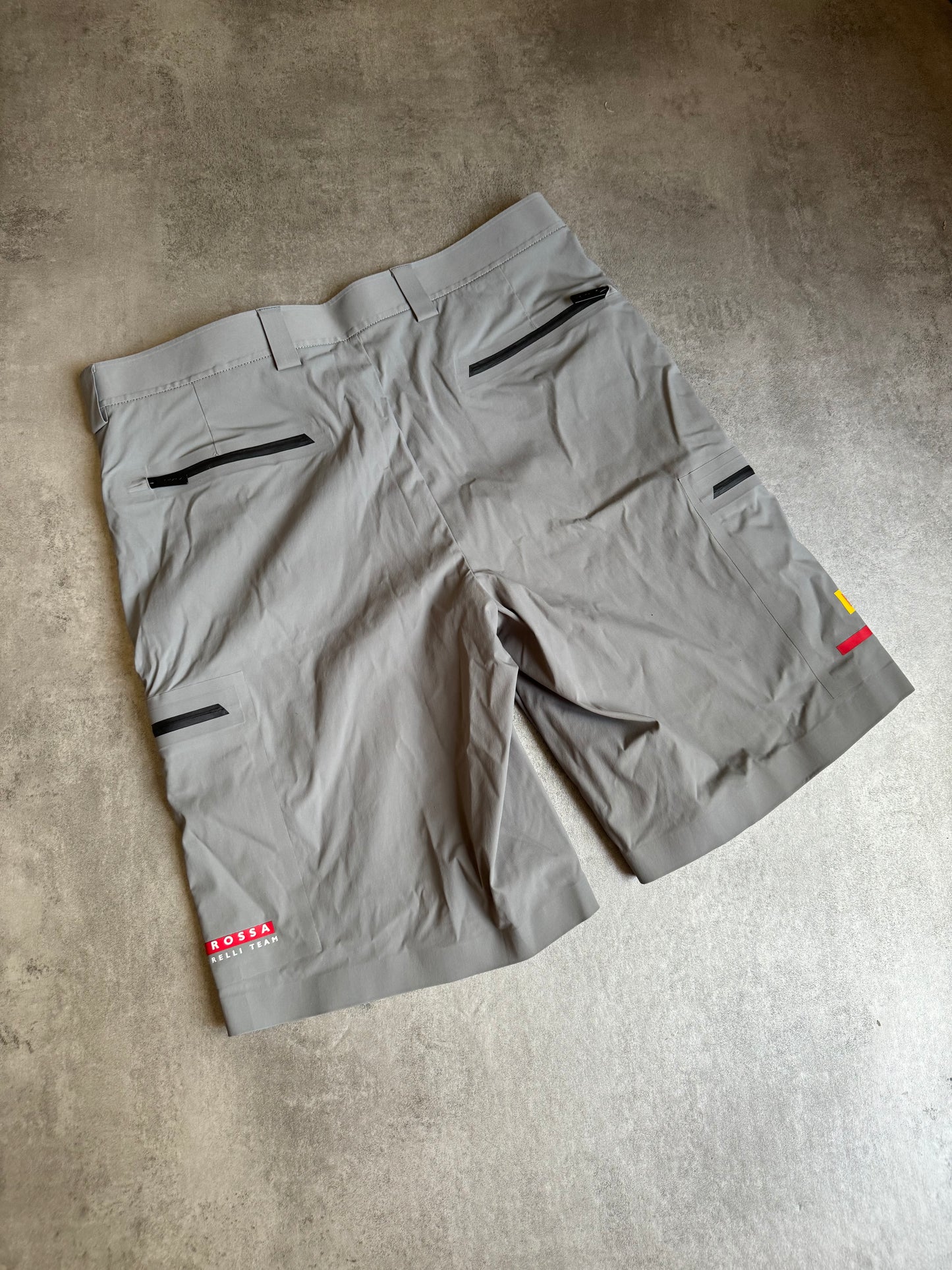 SS2019 Prada Luna Rossa Grey Tech Shorts (L) - 5