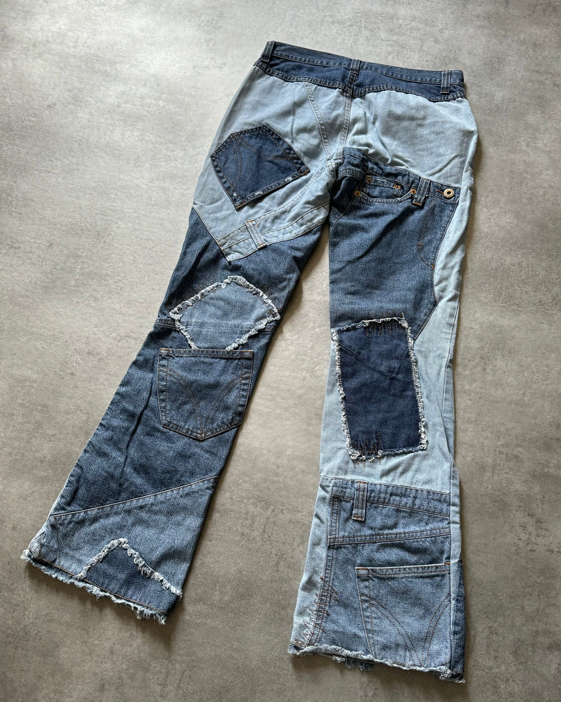 パンツ 06ss dolce & gabbana zebra patch denim ˢᵘⁿⁿʸ パンツ 06ss dolce & gabbana zebra patch denim ˢᵘⁿⁿʸ