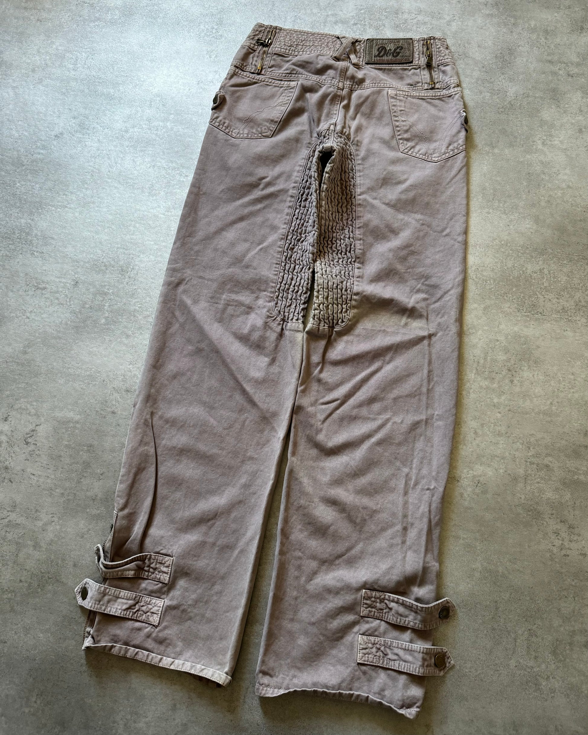 AW2003 Dolce & Gabbana Backpacker Cargo Pants  (XS) - 2