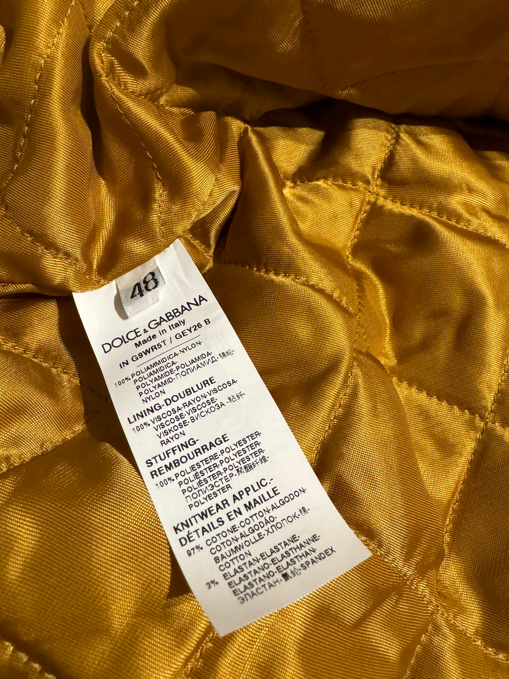 Dolce & Gabbana Olive Military Multi Zips Bomber Jacket (M/L) - 5