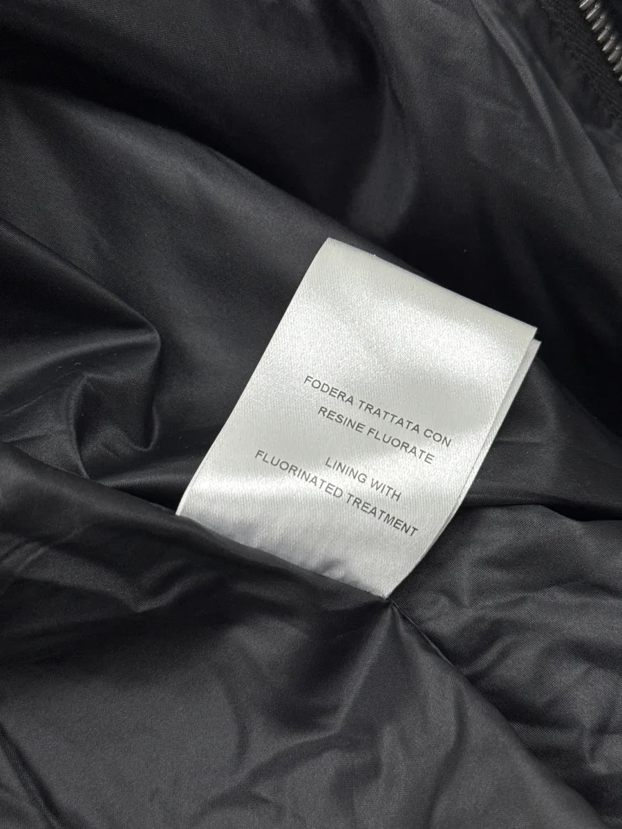 SS2010 Gucci Dark Navy Nylon Crinkled Stand Collar Rain Jacket by Frida Giannini LASBGxFT 14