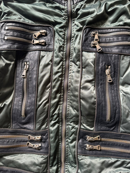AW2007 Dolce & Gabbana Multi Zips Utility Jacket (L) - 8