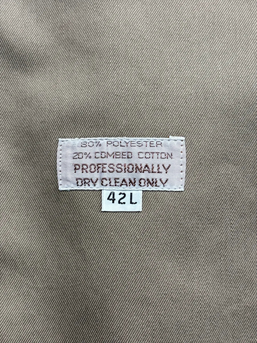 1990s Christian Dior Taupe Double-Breasted Belted Coat LRDRtNqQ 10