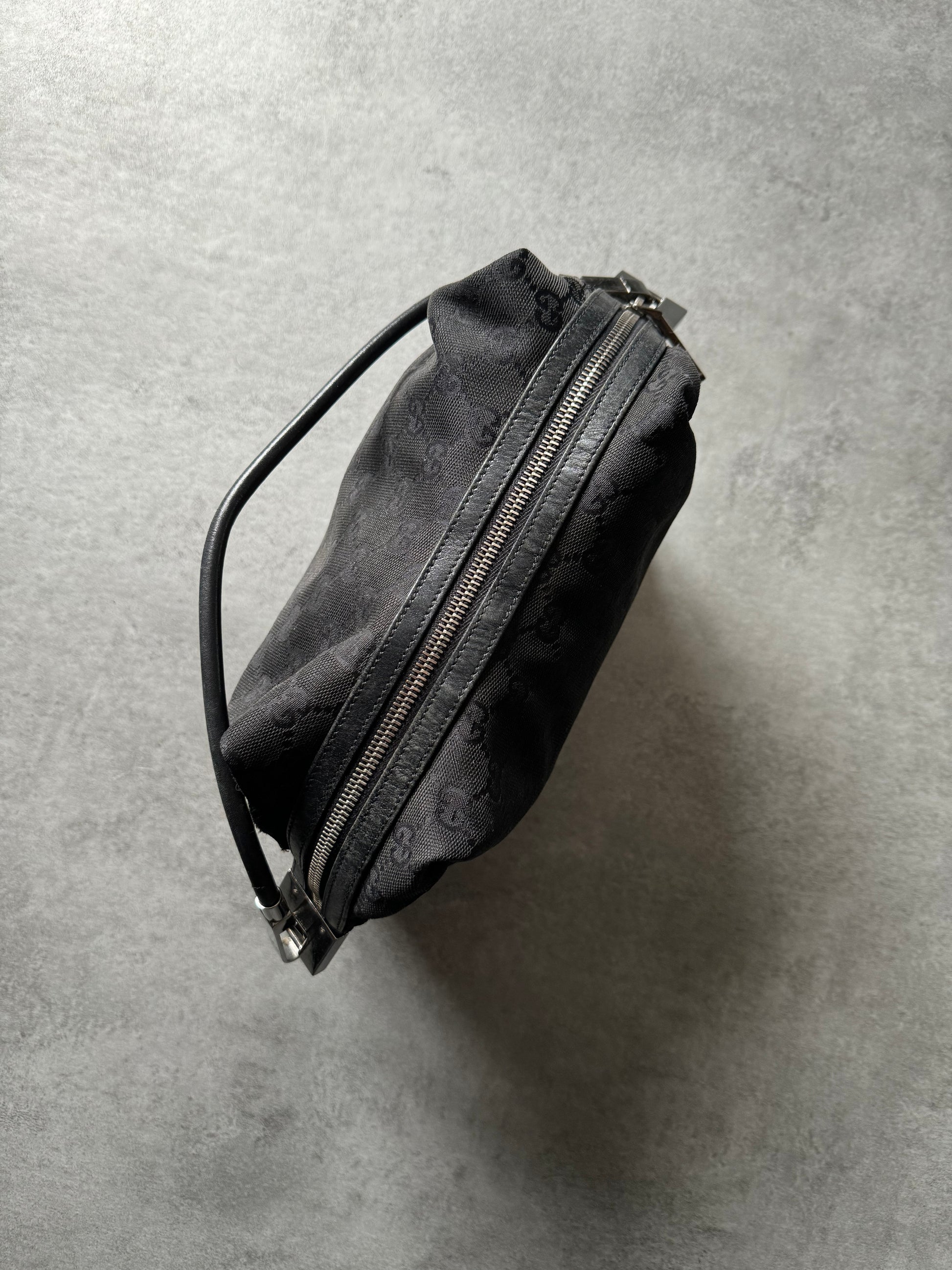FW2002 Gucci Black Monogrammed Black Bag by Tom Ford (OS) - 9