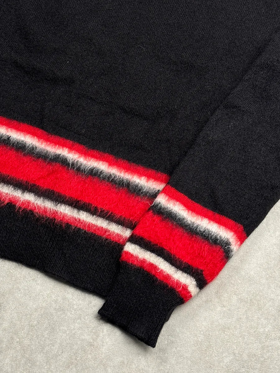 AW2015 Givenchy Black Star Motif Striped Sweater by Riccardo Tisci LUlJtaGe 5