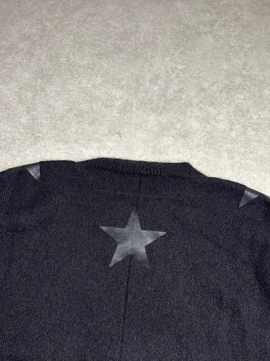 AW2015 Givenchy Black Star Motif Striped Sweater by Riccardo Tisci LUlJtaGe 7