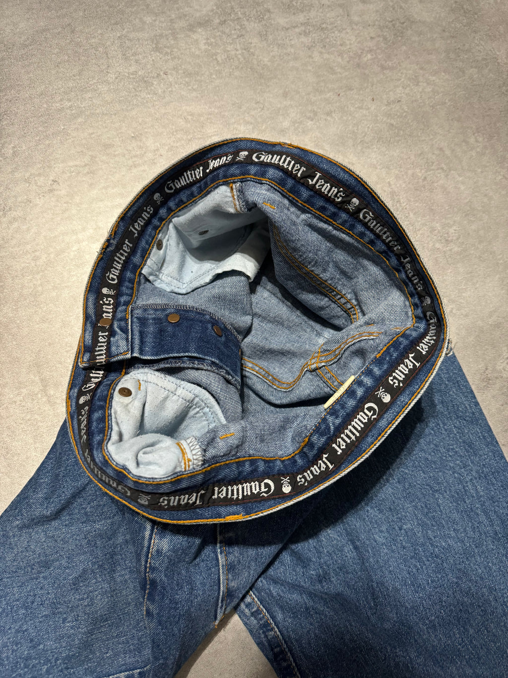 2000s Jean Paul Gaultier Cozy Large Denim Jeans (M) - 6