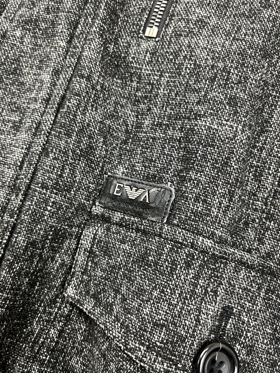 AW2008 Emporio Armani Grey Inner Half Zip Light Jacket LhIiDIVm 10