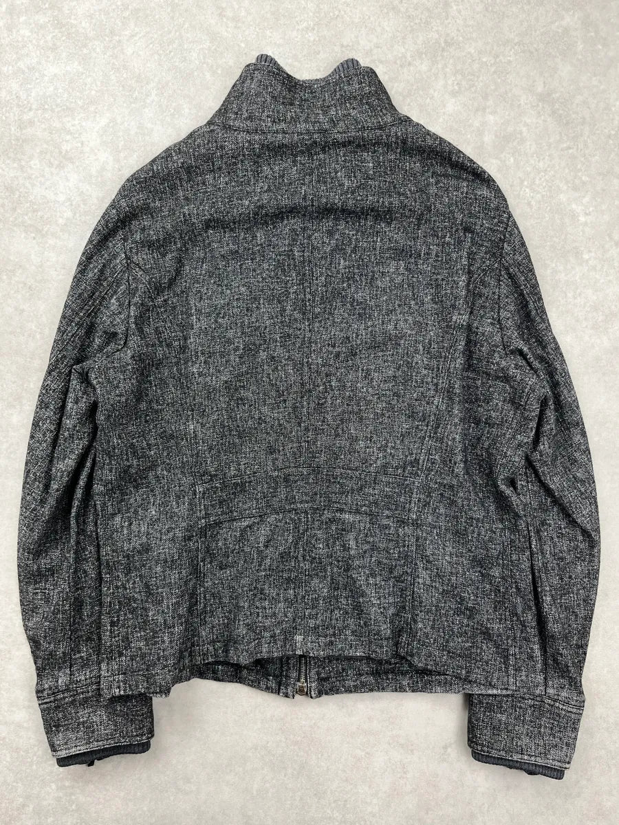 AW2008 Emporio Armani Grey Inner Half Zip Light Jacket LhIiDIVm 5