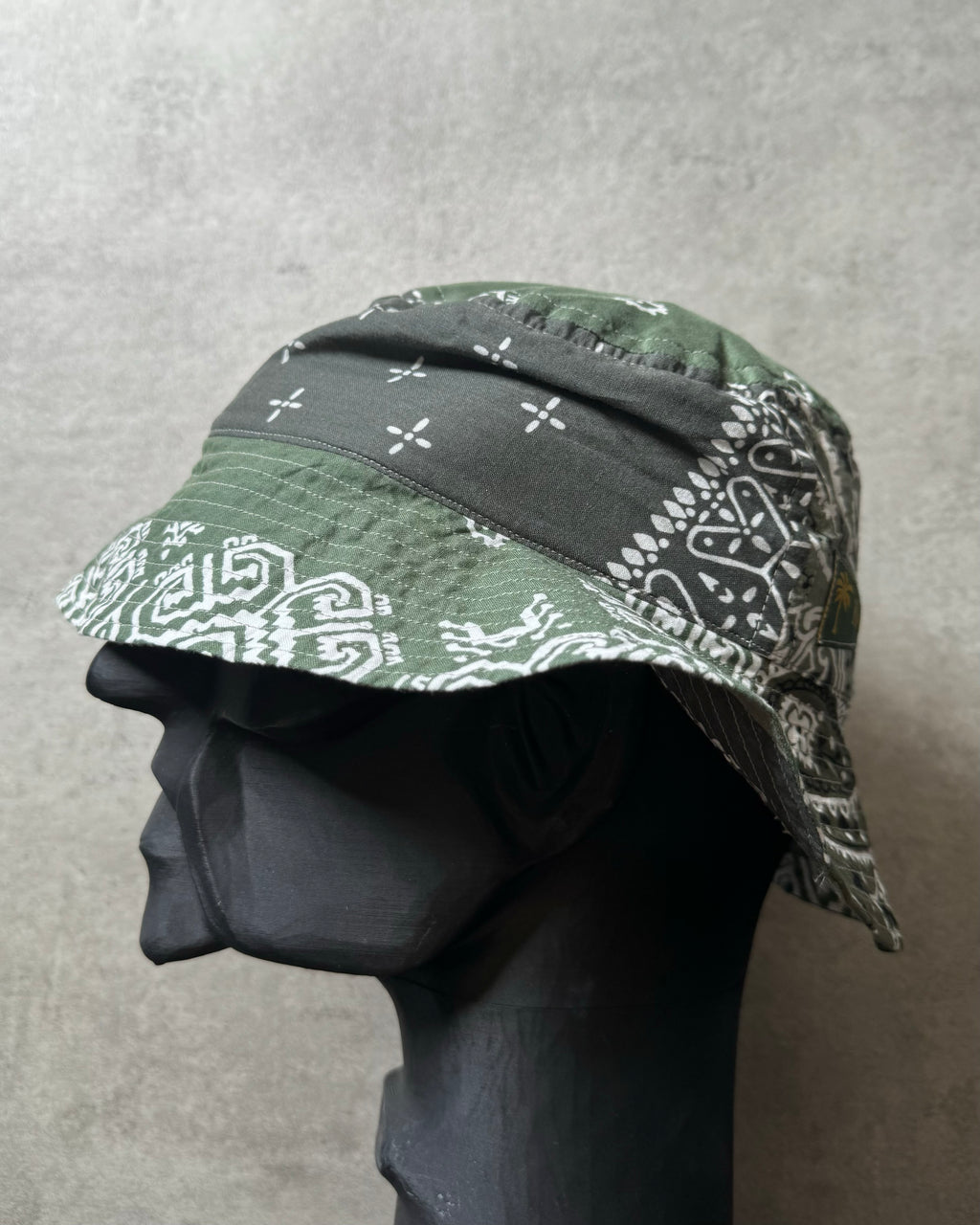 AW2024 Kapital Olive Safari Beanie  (OS) - 2