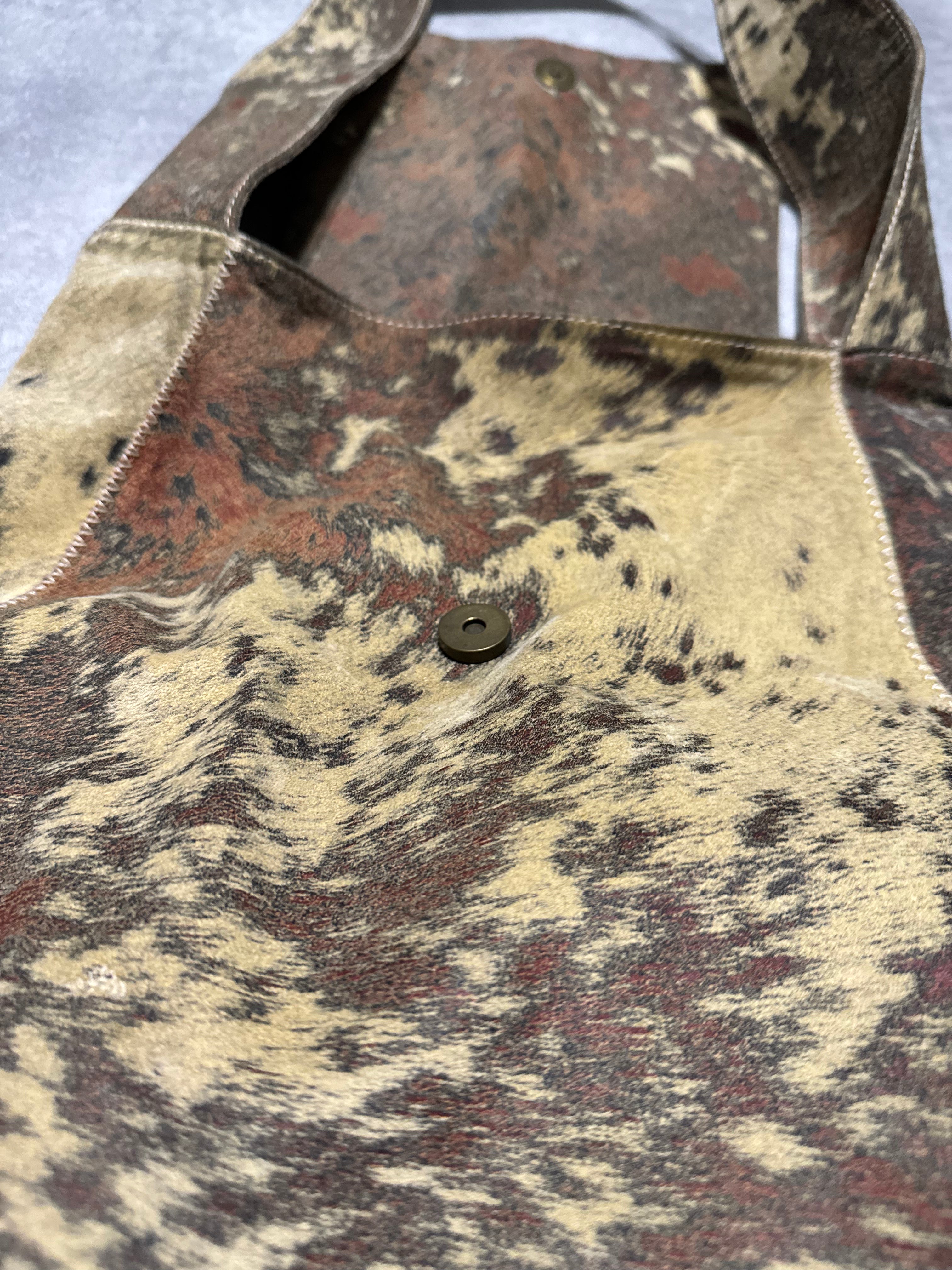 AW1999 Roberto Cavalli Fury Cow Print Effect Handle Bag (OS) - 10