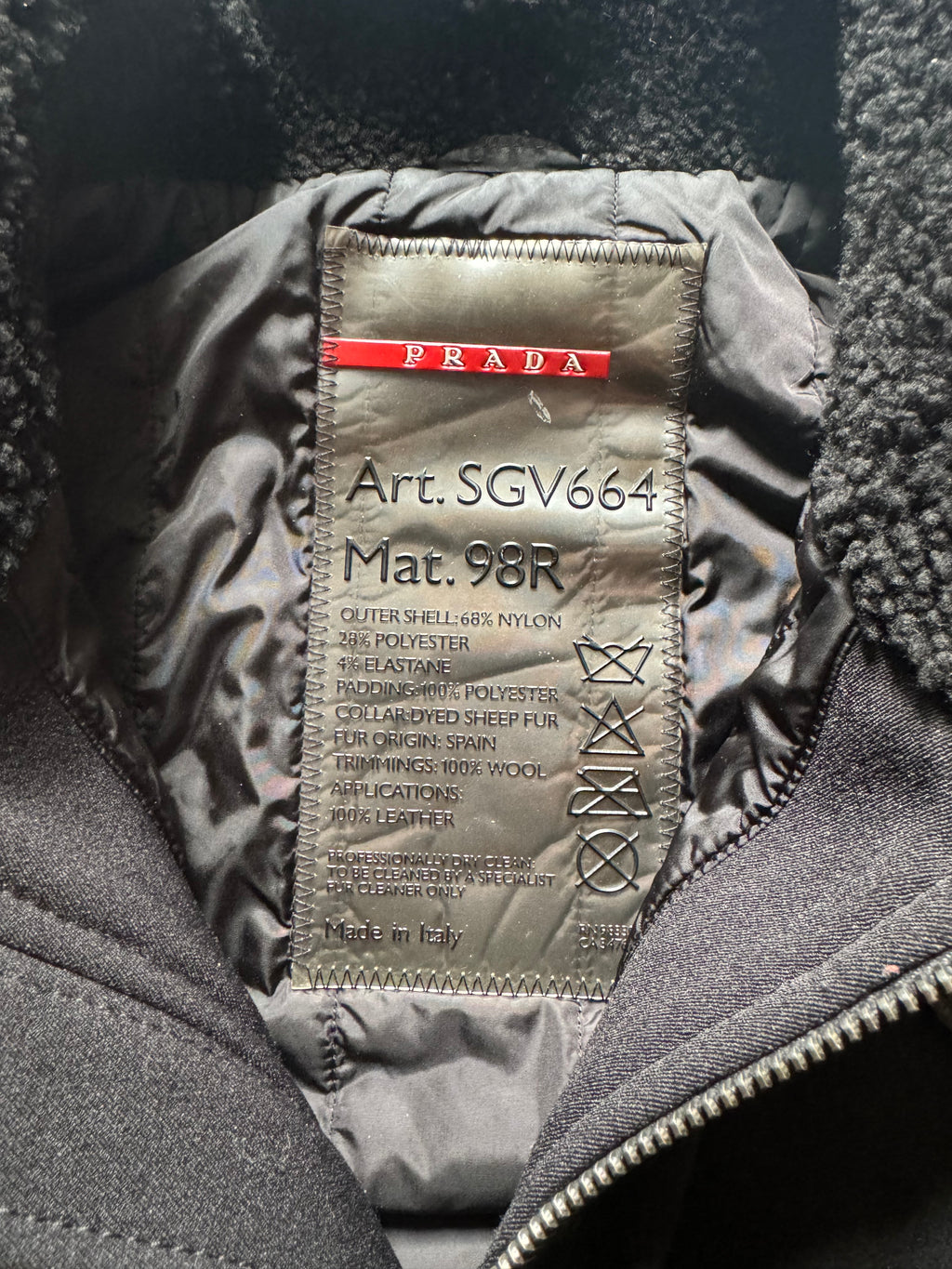2000s Prada Black Minimalist Pure Jacket (M) - 7