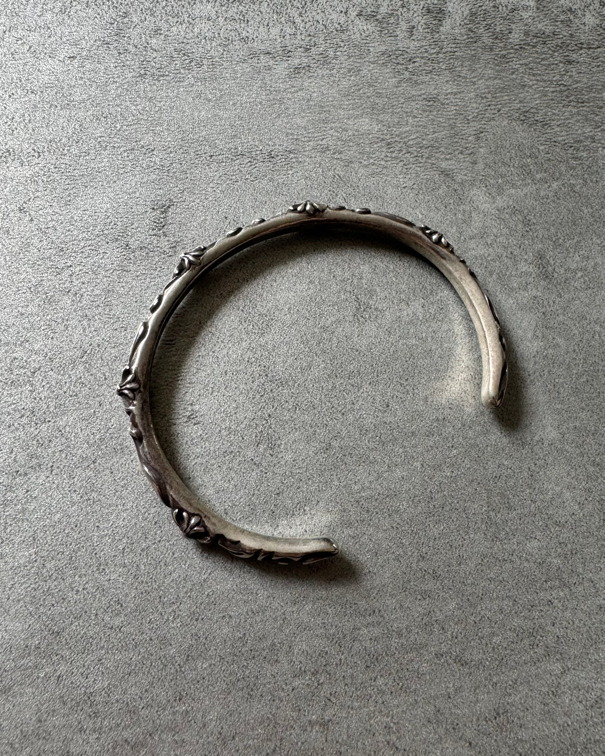 Chrome Hearts SV925 Silver Bangle Bracelet (OS) - 6