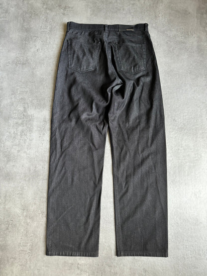 1990s Givenchy Obscure Shadow Relaxed Pants (M) - 2