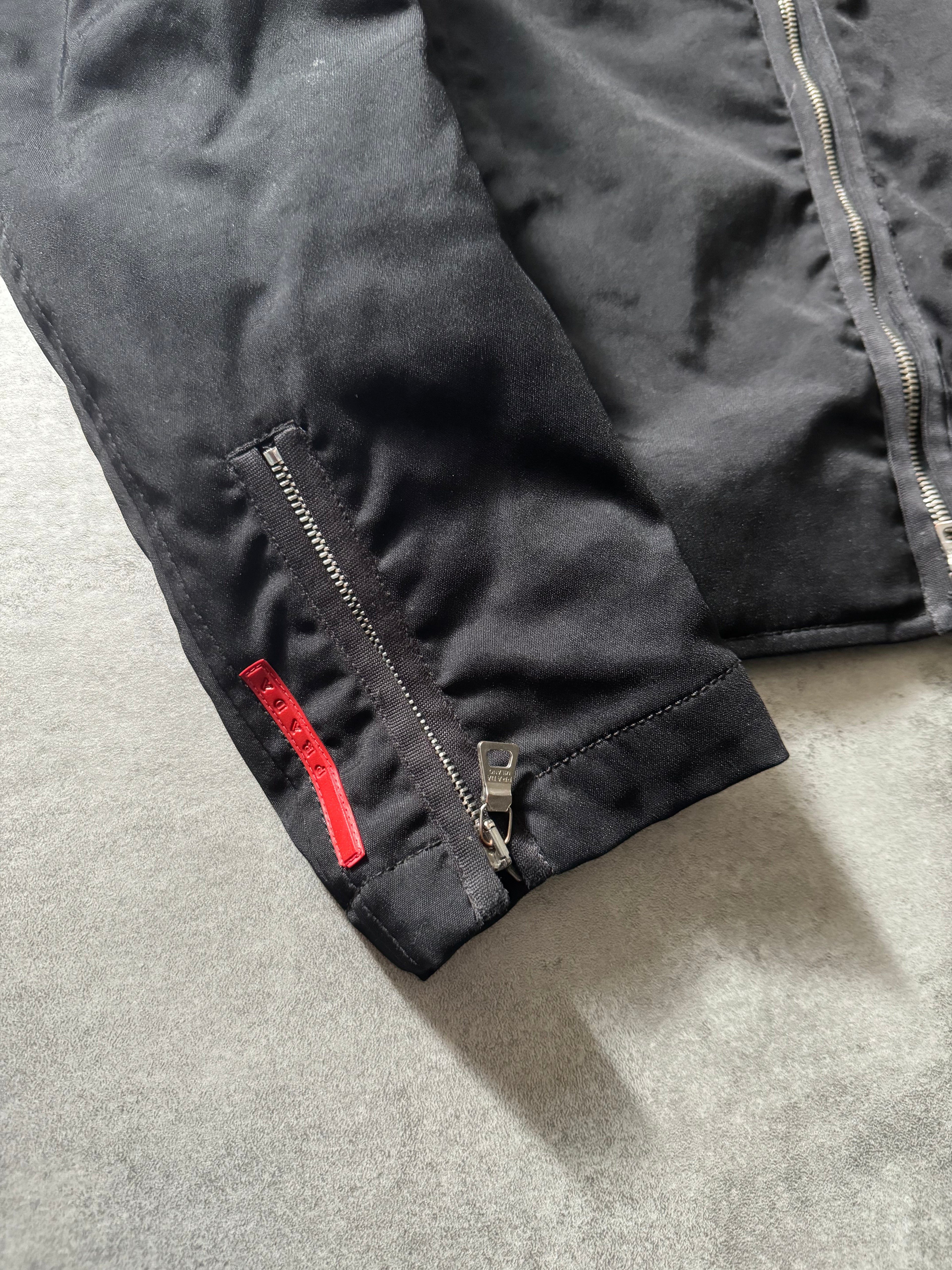 2000s Prada Light Black Tactical Jacket  (M) - 10