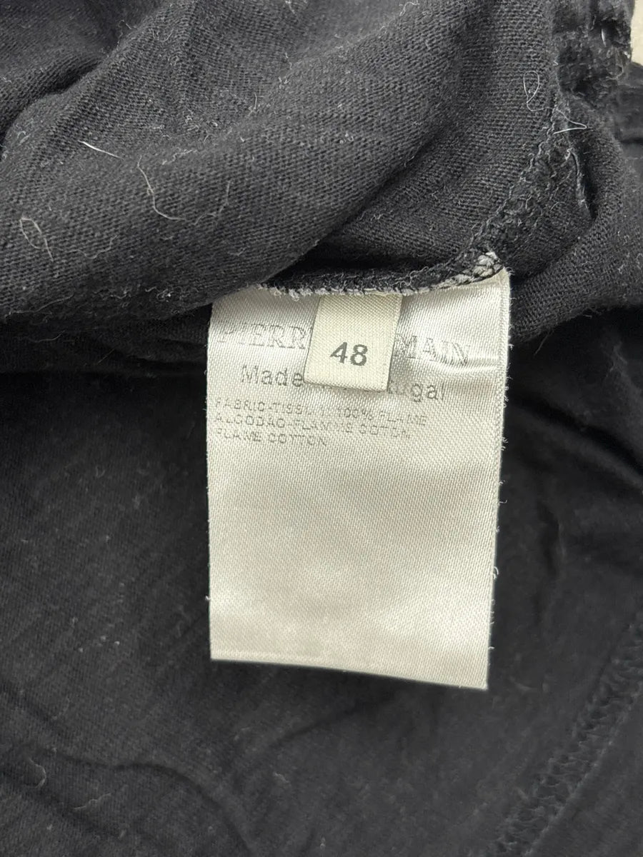 2010s Pierre Balmain Black Rock Patches Henley Longsleeve  MSniXQJy 9
