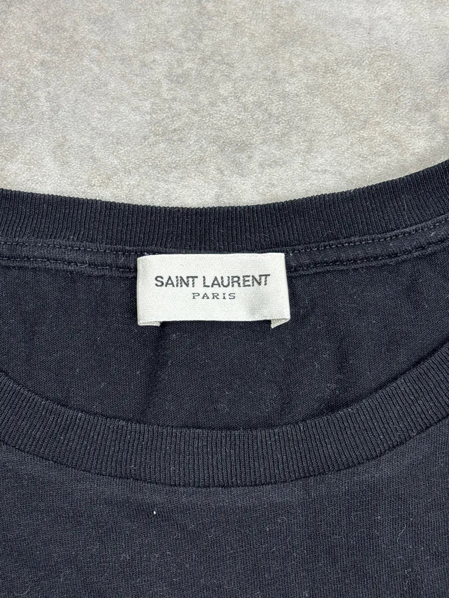 SS2020 Saint Laurent Black Palm Tree T-Shirt MxWSNuej 7