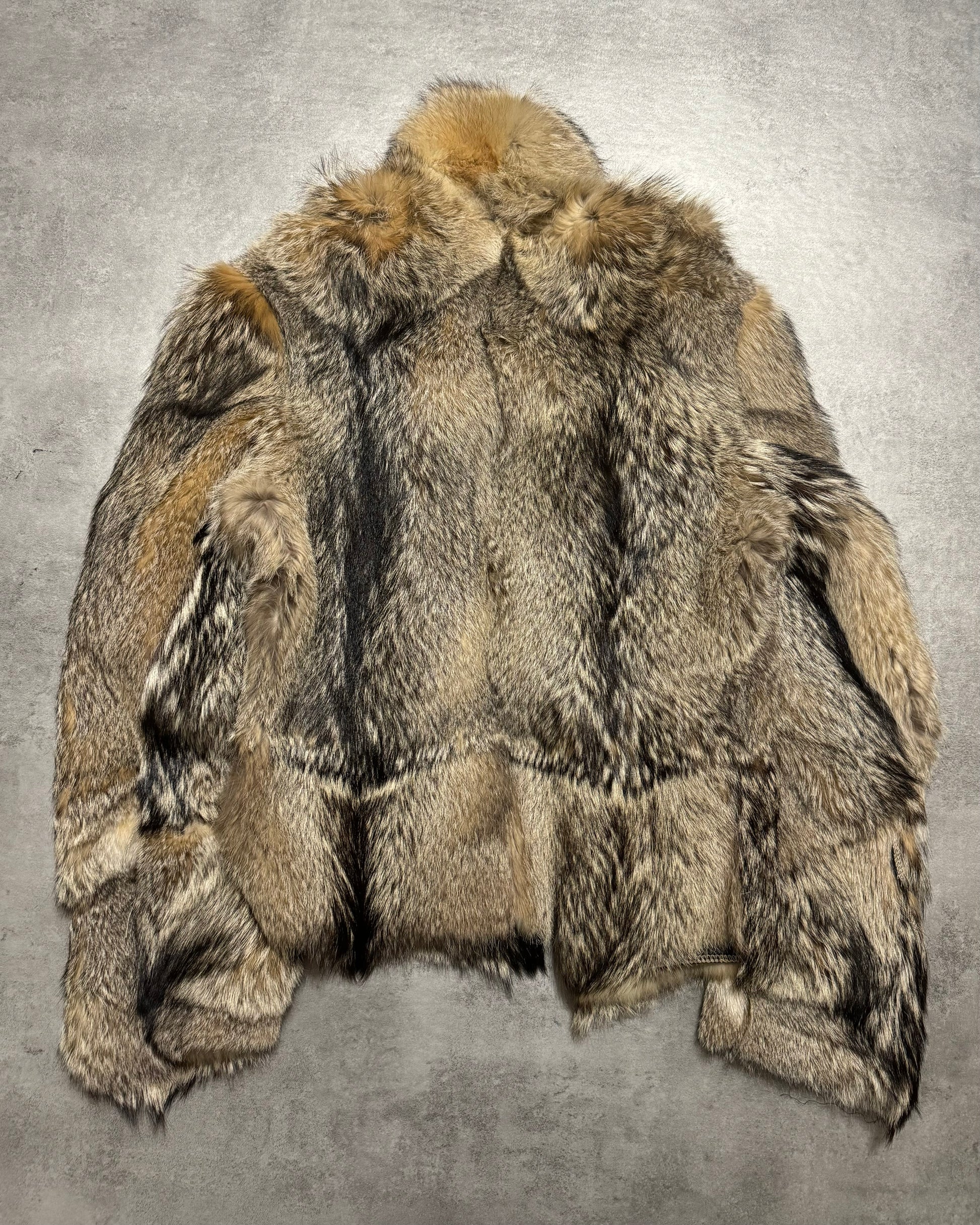 2000s Cavalli Reversible Fox Fur Premium Leather Jacket (S) - 13