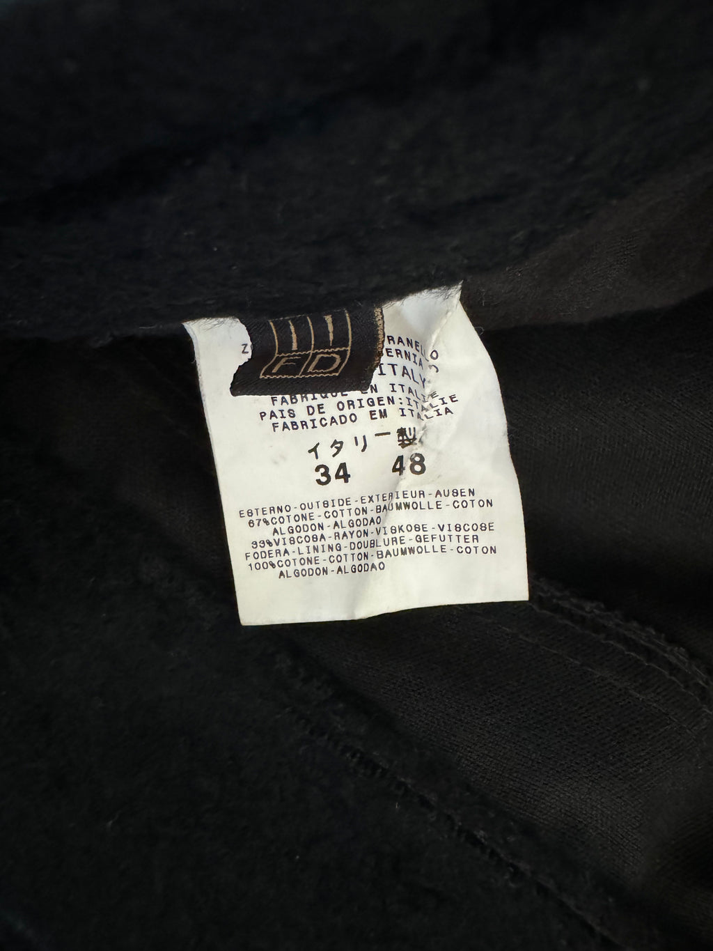 2000s Cavalli Pony Hair Black Cozy Pants  (M) - 8