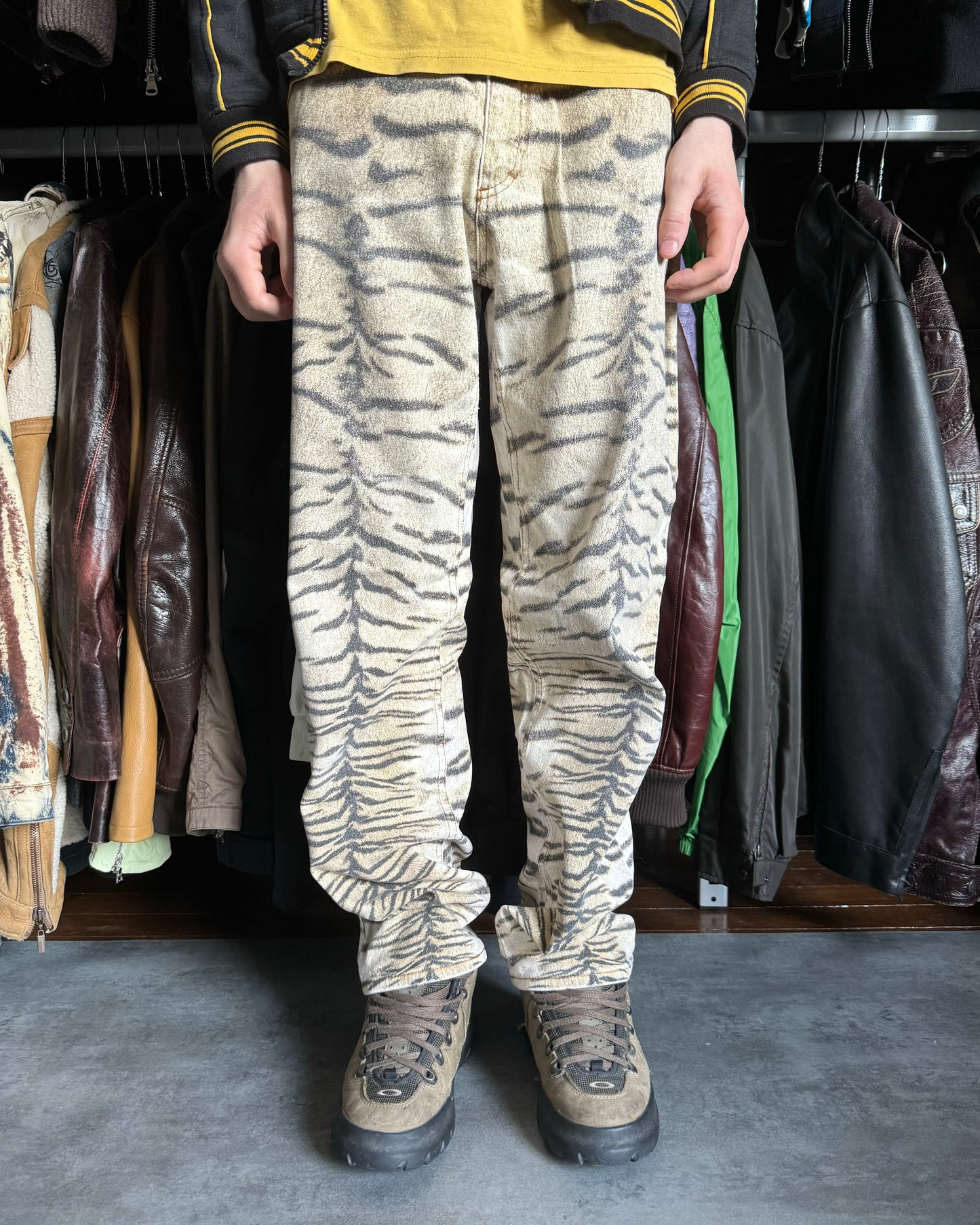 2000s Roberto Cavalli Safari Relaxed Pants  (M) - 2
