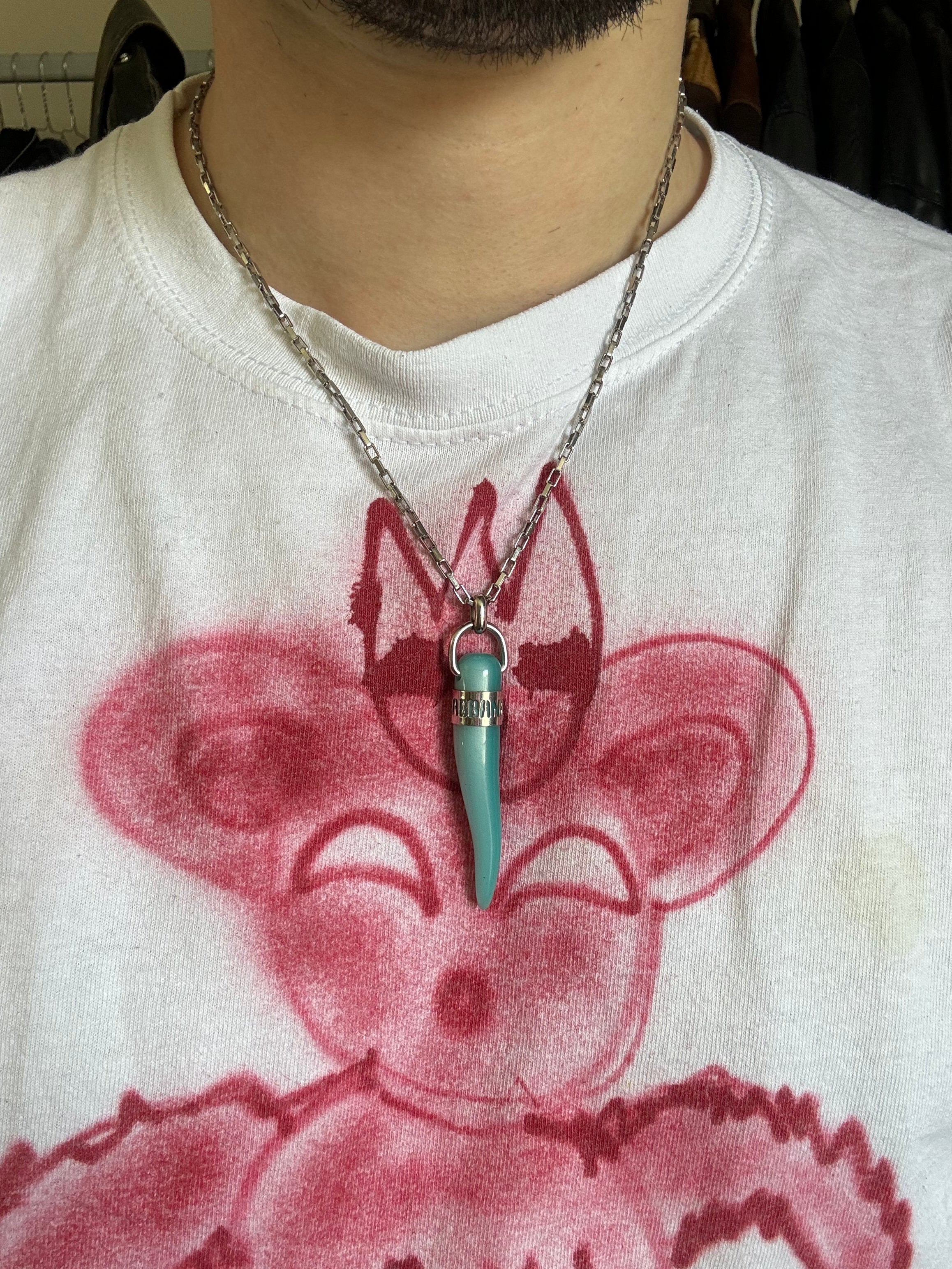 Dolce & Gabbana Art Teeth Pendant Necklace (OS) - 2