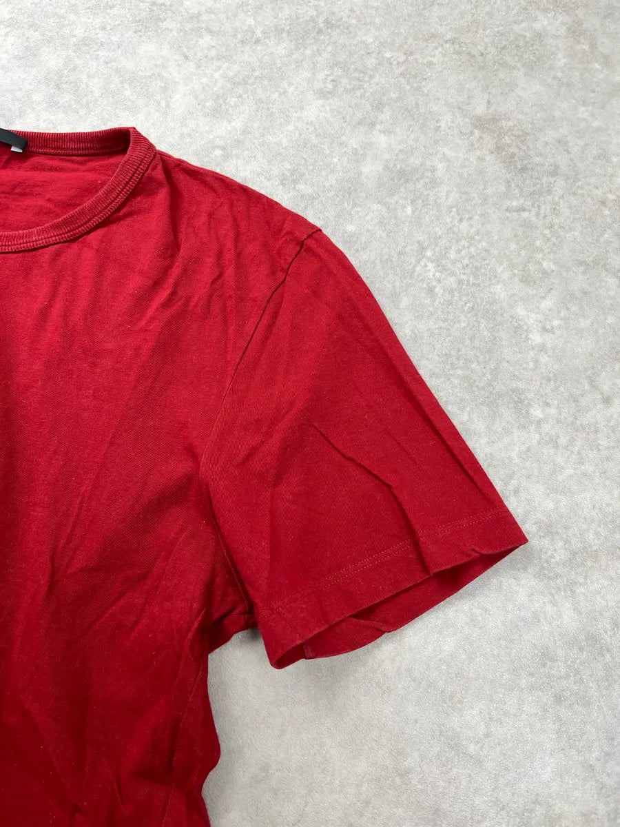 2010s Gucci Red Guccissima Logo T-Shirt NMsTYHqt 7